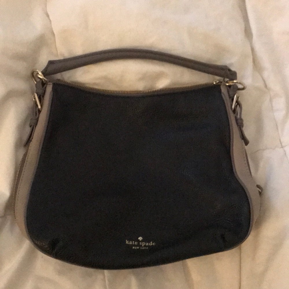 Kate Spade black pebbles leather crossbody!
